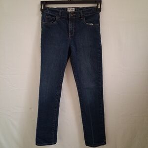 1989 Place Boys Super Skinny Dark Wash Jeans Size 10 Adjustable Waist